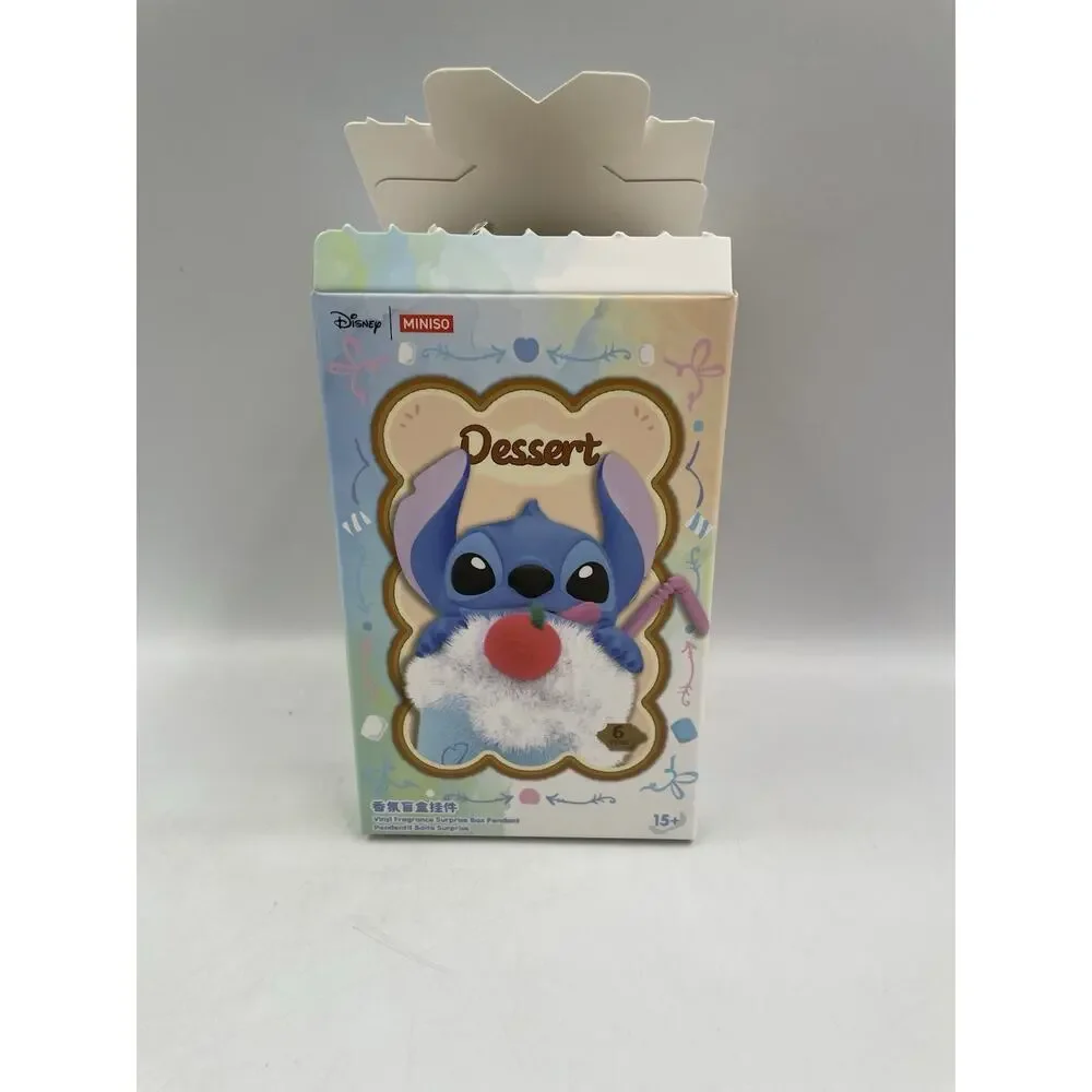 Miniso x Disney Food Stitch Dessert Vinyl Plush Pendant - Pineapple Bun